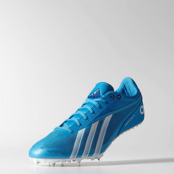 ❤️Adidas Blue Sporty Athletic Spiked Cleats☆ - Picture 2 of 5